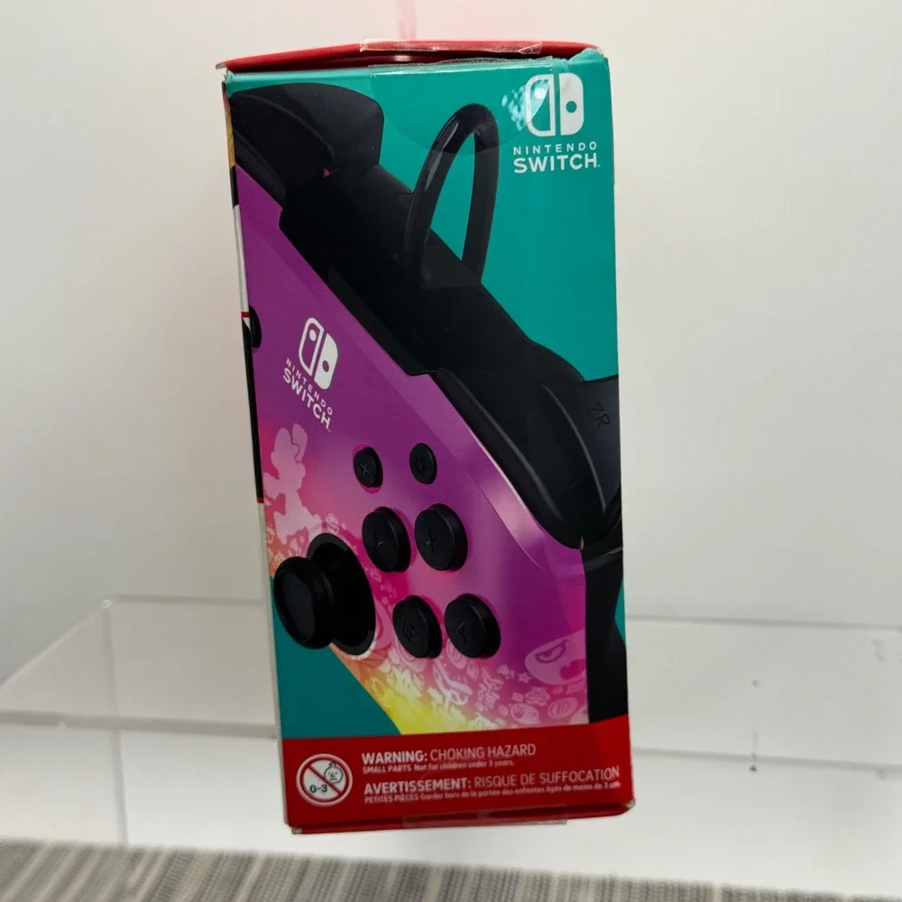 PDP REMATCH Wired Controller Nintendo Switch Star Spectrum Rainbow Super Mario
